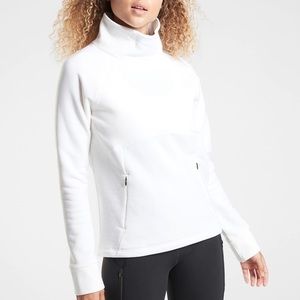 Athleta Polartec Funnel Neck Sweatshirt
